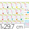 Carte bouchut grandremy pedagogique abecedaire illustre a4 support souple 170gr pellicule recto/verso etui 26 unites