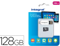Carte micro intégral sdxc capacité 128gb lecteur carte otg vitesse transfert 90mb/s spéciale smartphones tablettes