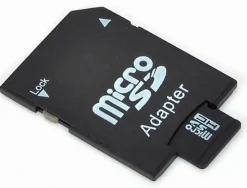 Carte micro q-connect sdhc adaptateur sd capacité 8gb classe 4 téléphones portables tablettes