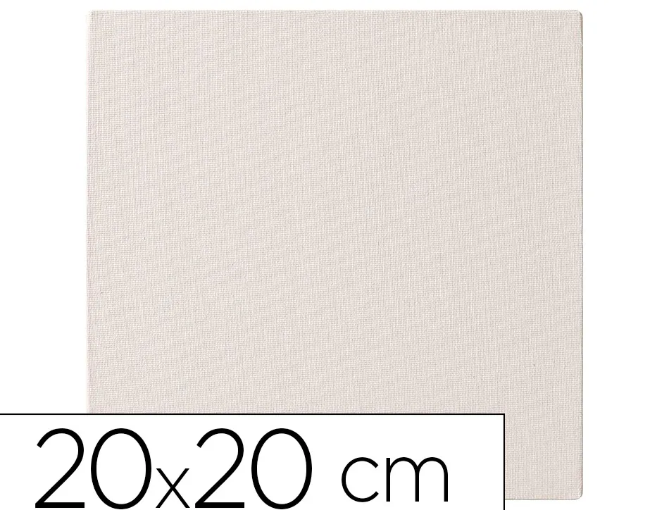 Carton peindre clairefontaine coton blanc 20x20cm 3mm