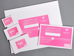 Carton peindre clairefontaine coton blanc 30x40cm 3mm