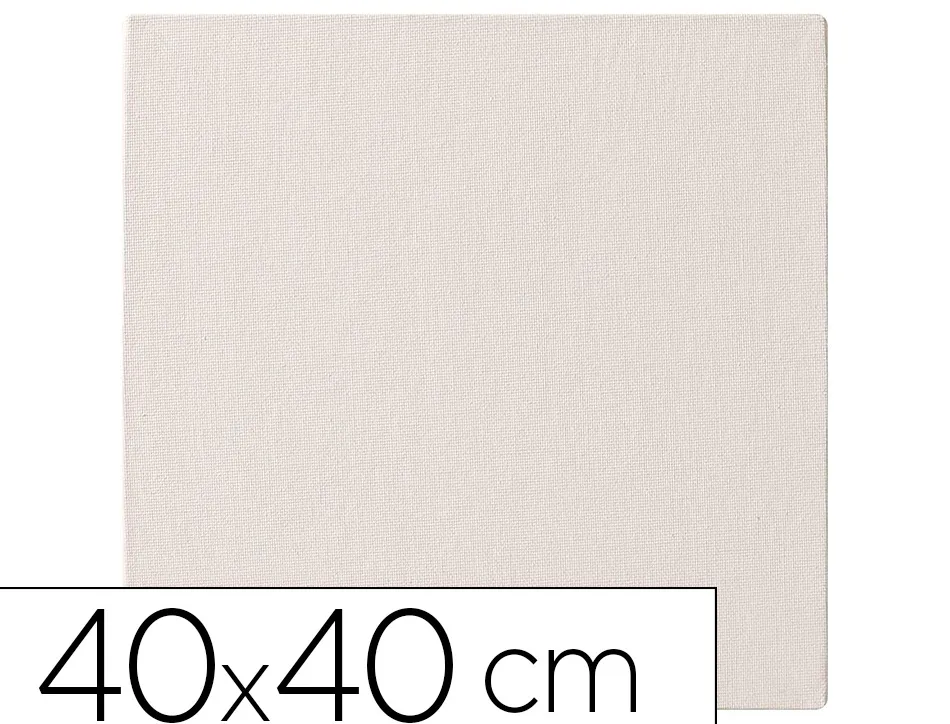 Carton peindre clairefontaine coton blanc 40x40cm 3mm