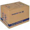 Carton de demenagement tidypac double cannelure format l dim l50 x h35 x p35,5 cm coloris brun