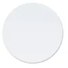 Carton entoile o'color rond ï15cm coloris blanc sachet 10 unites