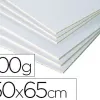 Carton entrecollé clairefontaine mi-fin 50x65cm 600g recto blanc verso gris