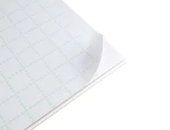 Carton entrecolle liderpapel adhesif 50x70cm epaisseur 5mm unicolore blanc