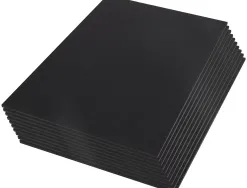Carton entrecolle liderpapel 50x70cm epaisseur 5mm unicolore noir