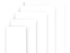 Carton entrecolle liderpapel 70x100cm epaisseur 3mm unicolore blanc