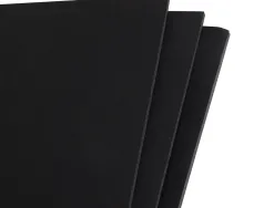 Carton entrecolle liderpapel a3 epaisseur 5mm unicolore noir