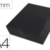 Carton entrecolle liderpapel a4 epaisseur 5mm unicolore noir