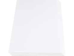 Carton entrecolle liderpapel 100x140cm epaisseur 5mm unicolore blanc