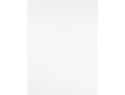 Carton entrecolle liderpapel adhesif 100x140cm epaisseur 5mm unicolore blanc