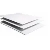 Carton mousse lot de 6 plaques50x65cm epaisseur 3mm coloris blanc clairefontaine