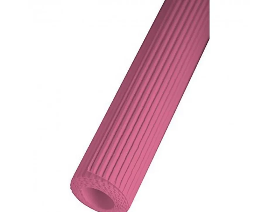 Carton ondule clairefontaine fine cannelure 50x70cm 300g coloris rose 1 feuille