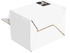 Carton valisette q-connect porte-documents 355x120x258 mmavec anses boite pour envoi ettransport coloris blanc