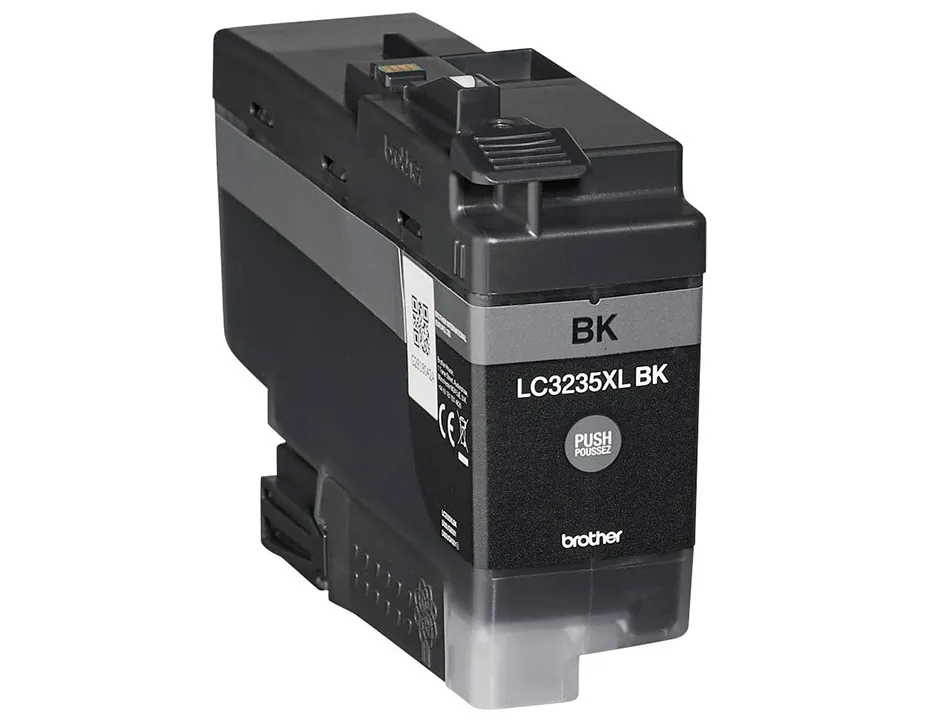 Cartouche brother jet d'encre lc3235xlbk couleur noir 6000 pag