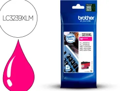 Cartouche brother jet d'encre lc3239m magenta 5000 pag