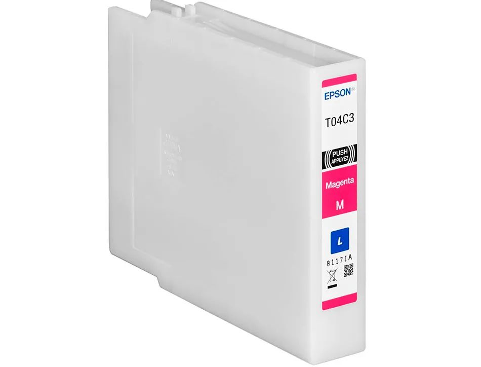 Cartouche epson jet d'encre t04c3 couleur magenta 1700 pag