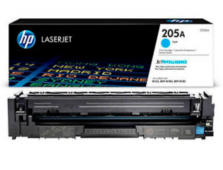 Cartouche hp laserjet 205a couleur cyan 900 pag cf5 31a