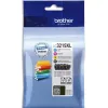Cartouche brother jet d'encre lc3219xl pack 4 coloris noir jaune cyan et magenta 3000p