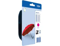 Cartouche brother jet d'encre originale lc225xlm couleur magenta