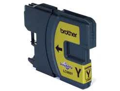 Cartouche brother jet d'encre lc980y couleur jaune 260p