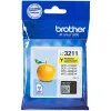 Cartouche brother jet d'encre lc3211y couleur jaune 200p