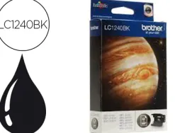 Cartouche brother jet d'encre lc1240bk couleur noir 600p