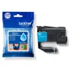 Cartouche brother jet d'encre lc521c couleur cyan 500p