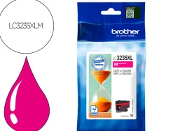Cartouche brother jet d'encre lc3235xlm couleur magenta 5000 pag