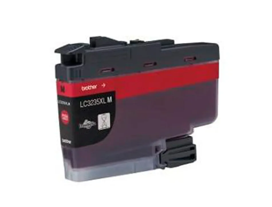 Cartouche brother jet d'encre lc3235xlm couleur magenta 5000 pag