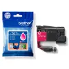 Cartouche brother jet d'encre lc521m couleur magenta 500p