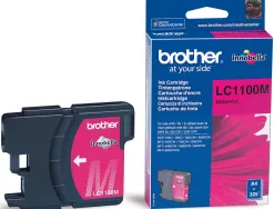 Cartouche brother jet d'encre lc1100m couleur magenta 325p