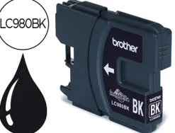Cartouche brother jet d'encre lc980bk couleur noir 300p