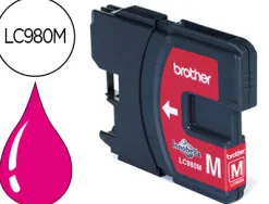 Cartouche brother jet d'encre lc980m couleur magenta 260p
