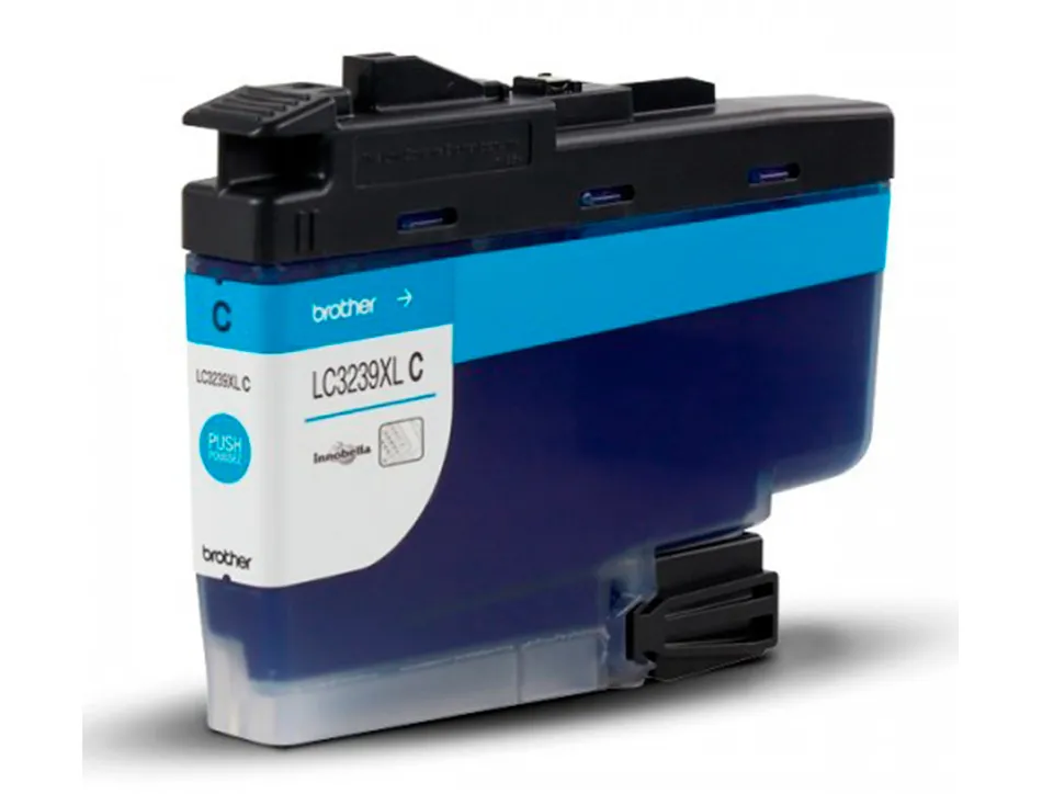 Cartouche brother jet d'encre lc3239c cyan 5000 pag