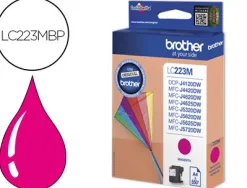 Cartouche brother jet d'encre originale lc223m couleur magenta