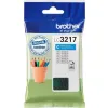 Cartouche brother jet d'encre lc3217 couleur cyan 550p