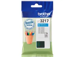 Cartouche brother jet d'encre lc3217 couleur cyan 550p