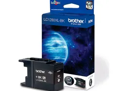 Cartouche brother jet d'encre lc1280xlbk couleur noir haute capacité 2400p