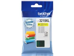 Cartouche brother jet d'encre lc3219 couleur jaune haute capacité 3000p