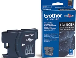 Cartouche brother jet d'encre lc1100bk couleur noir 450p