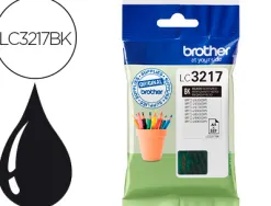 Cartouche brother jet d'encre lc3217 couleur noir 550p