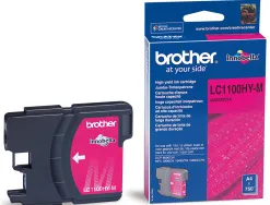 Cartouche brother jet d'encre lc1100hym couleur magenta 750p