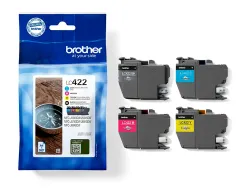 Cartouche brother jet d'encre mfc-j5340dw, mfc-j5345dw, mfc-j5740dw, mfc-j6540dw, mfc-j6940dw 4 encres