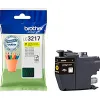 Cartouche brother jet d'encre lc3217 couleur jaune 550p