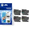 Cartouche brother jet d'encre dcp-j1140dw, mfc-j1010dw, mfc-j1012dw 4 encre