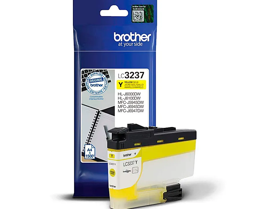 Cartouche brother jet d'encre lc3237 hl-j6000dw / hl-j6100dw / mfc-j5945dw / mfc-j6945dw / mfc-j6947dw