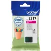 Cartouche brother jet d'encre lc3217 couleur magenta 550p