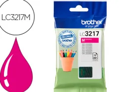 Cartouche brother jet d'encre lc3217 couleur magenta 550p
